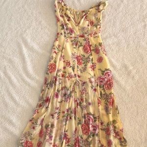 Long off shoulder maxi